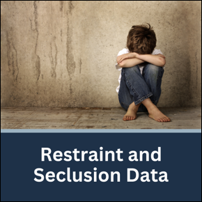 Restraint and Seclusion Data. Child sitting on the floor with head buried in his arms.